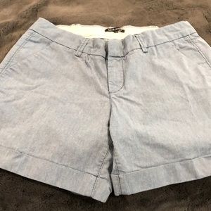 Chambray shorts